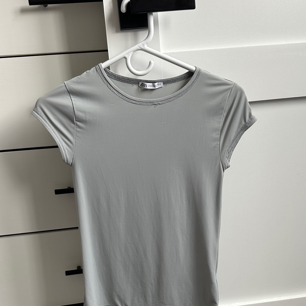 ZARA Gray Women's Top